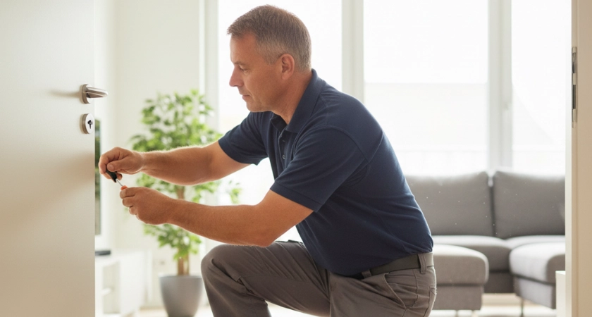 Kleine Reparaturen Leutkirch im Allgäu – Tür einstellen und Regal befestigen